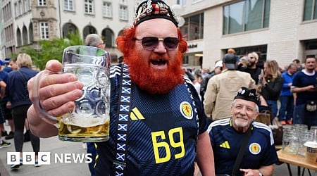 Scotland fans in Munich await 26-year shot at glory