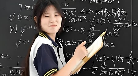 Esta joven china de 17 años es un prodigio de las matemáticas. Ha derrotado a estudiantes del MIT, Cambridge y Stanford