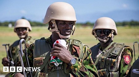 Kenyan police advance team arrives in Haiti. First security force could be right behind