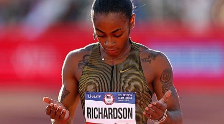 Richardson 4th, fails to snag Olympics 200M spot