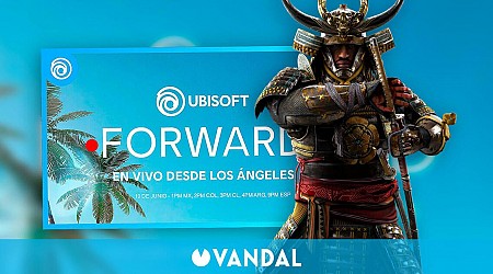 Sígue aquí EN DIRECTO el Ubisoft Forward 2024: Fecha y hora del evento de Ubisoft del No-E3 2024