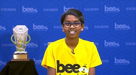 WATCH: 12-year-old wins 2024 Scripps National Spelling Bee