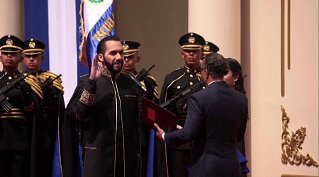 El Salvador's "Coolest Dictator" Bukele Begins Controversial Second Term with Backing from Biden & Trump