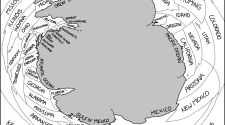 Bad Map Projection: Exterior Kansas