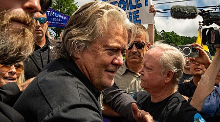Steve Bannon reports to federal prison in Connecticut, says he's "proud" to serve his time