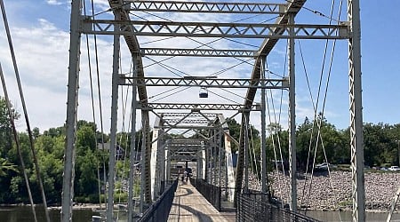 Have You Checked Out The Pedestrian Bridge Over The Mississippi In Sartell?