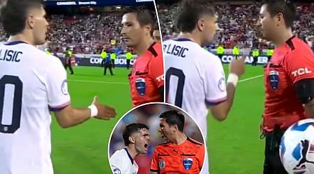 Referee refuses to shake Christian Pulisic's hand after USMNT loss
