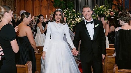 Christian McCaffrey ties knot with former Miss Universe Olivia Culpo
