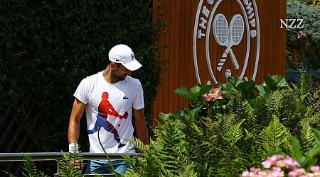 Die wundersame Heilung von Novak Djokovic: Nun hat auch Serbien ein Knie der Nation