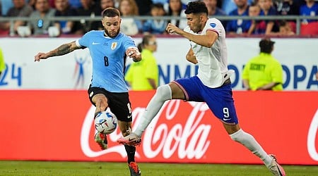 Eliminan a Estados Unidos, anfitrión de la Copa América, tras derrota 1-0 ante Uruguay