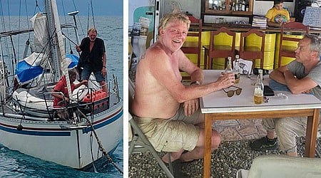 Ensamseglaren Mauritz, 68, i sjödrama – räddades av fiskebåt