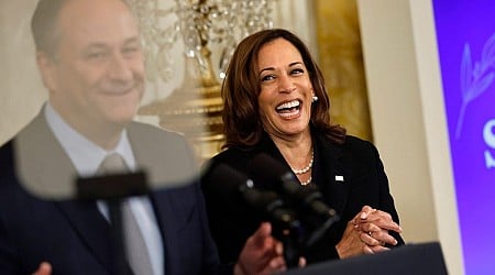 Democrats are ironically declaring their support for Kamala Harris on social media