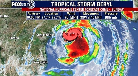 Hurricane Beryl tracker update: Path; Houston, Texas impacts; watches, warnings