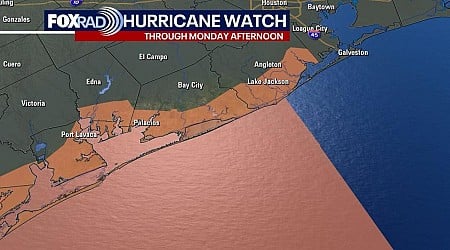 Tropical Storm Beryl: Hurricane Watch issued for Texas Coast; watches, warnings