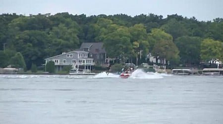 Man injured on Union Lake when personal watercraft struck son's personal watercraft