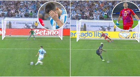 Lionel Messi Saved by Argentina Teammates After Penalty Miss vs Ecuador