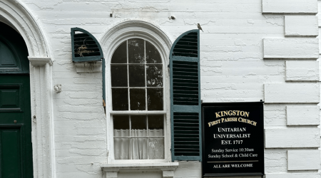 Kingston church First Parish Unitarian vandalized