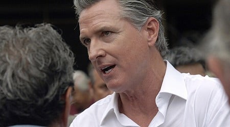 Gavin Newsom touts his support for Biden and sidesteps replacement talk
