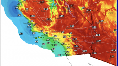 Map Shows California Cities Break Heat Records Amid Soaring Temperatures