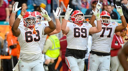 Great Wall of Georgia gets bigger: Average size of UGA's incoming offensive linemen is 6-foot-7, 340 pounds