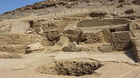 5,000-year-old ceremonial temple discovered beneath sand dune in Peru