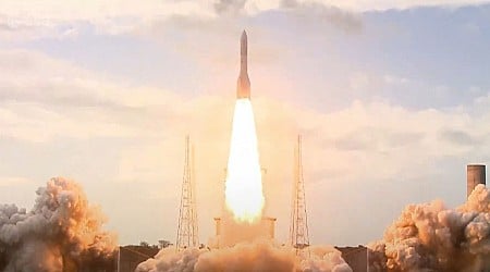 Europe's new Ariane 6 rocket launches on long-awaited debut mission (video)