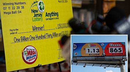 $1.13 billion Mega Millions jackpot in NJ remains unclaimed months after drawing