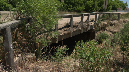El Paso County officials close rural bridge north of Calhan, consider options for replacement