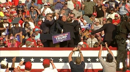 WATCH: Secret Service rushes Trump off stage at Pennsylvania rally