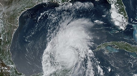 Beryl churns in the Gulf of Mexico as Texas braces for a potential hit