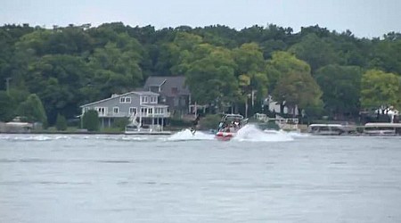 Man injured on Union Lake when personal watercraft struck son's personal watercraft