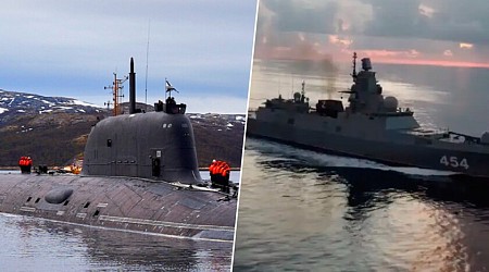 Un submarino de propulsión nuclear y una fragata rusas están frente a Cuba. Por si acaso, EEUU acerca drones