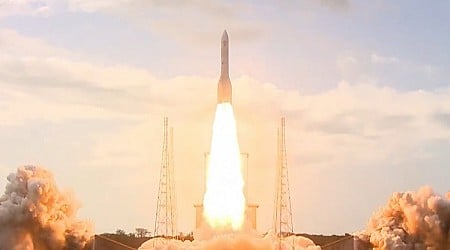 Watch Europe’s new Ariane 6 rocket lift off for the first time