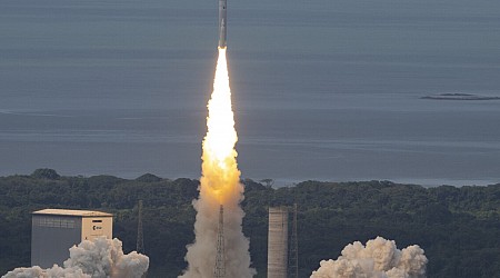 Ariane 6 roars into space