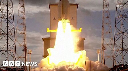 Watch Europe's Ariane-6 rocket take off on first flight