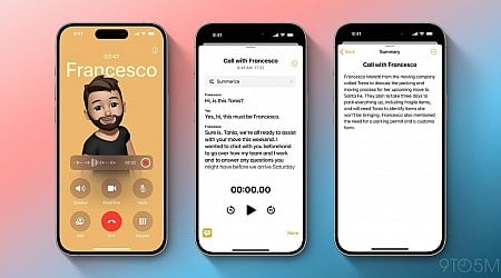 iOS 18 makes it easy to record any phone call and get a transcript