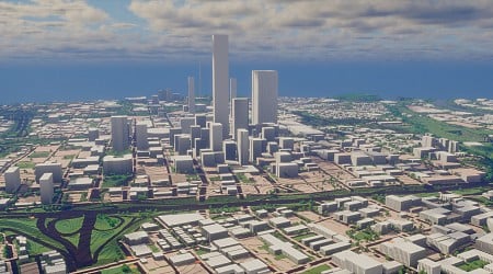 I don’t think we are in Kansas anymore as Minecraft builder replicates US city at 1:1 scale using software they developed
