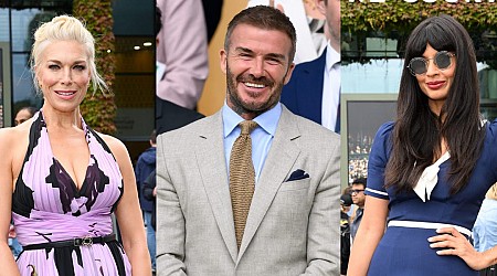 All of the A-list celebrities seen so far at Wimbledon, London's premier tennis tournament
