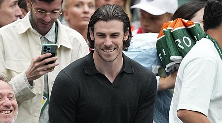 Bale, invitado de lujo de Djokovic en Wimbledon