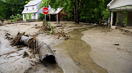 Former Hurricane Beryl Floods Vermont in a Repeat of Last Year
