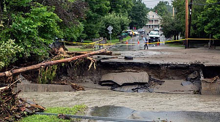 1 dead in intense Vermont flooding from remnants of Hurricane Beryl