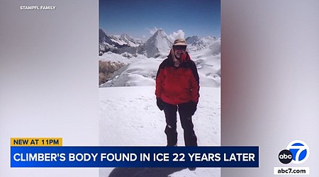 22 years after avalanche, Southern California man's remains recovered from Peru mountain