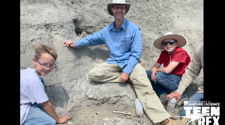 Three North Dakota Kids Found A “Teenager” T-Rex Fossil While Hiking