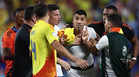 Copa América: Luis Suárez criticises Colombia celebrations