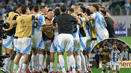 Argentina survives Copa America scare with win over Ecuador