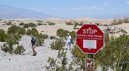 Death Valley May Hit 130 Degrees, Which Would Tie World’s Hottest Recorded Temperature