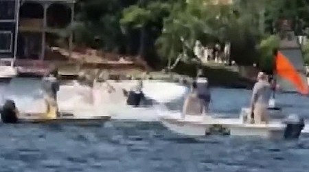 Teen stops runaway boat in dramatic scene in New Hampshire