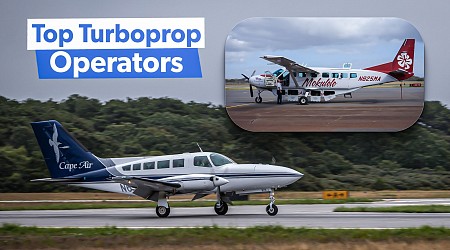 Top 5: The Carriers Operating The Most US Domestic Flights With Turboprop Aircraft