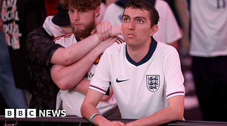 England fans solemn after Euros dream is scratched