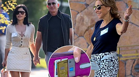 Shari Redstone flashes Amex gold card, Jeff Bezos brings Lauren Sanchez to 'summer camp for billionaires' in Sun Valley